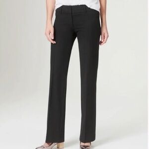 LOFT MARISA MODERN PANTS SIZE 0 BLACK